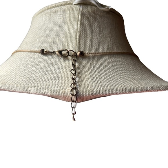 White Moonglow Pendant Necklace - Picture 3 of 7